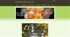 Desktop Screenshot of empresscollections.com